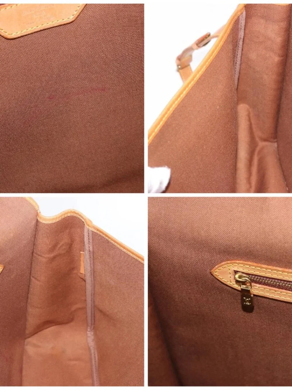 LOUIS VUITTON Monogram Gibeciere GM Shoulder Bag M42246 LV Auth 188421